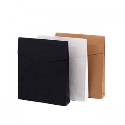 Custom Logo Printed Eco-friendly Kraft Paper Documents Envelope Bags For Packing Clothes Recycled Envelopes